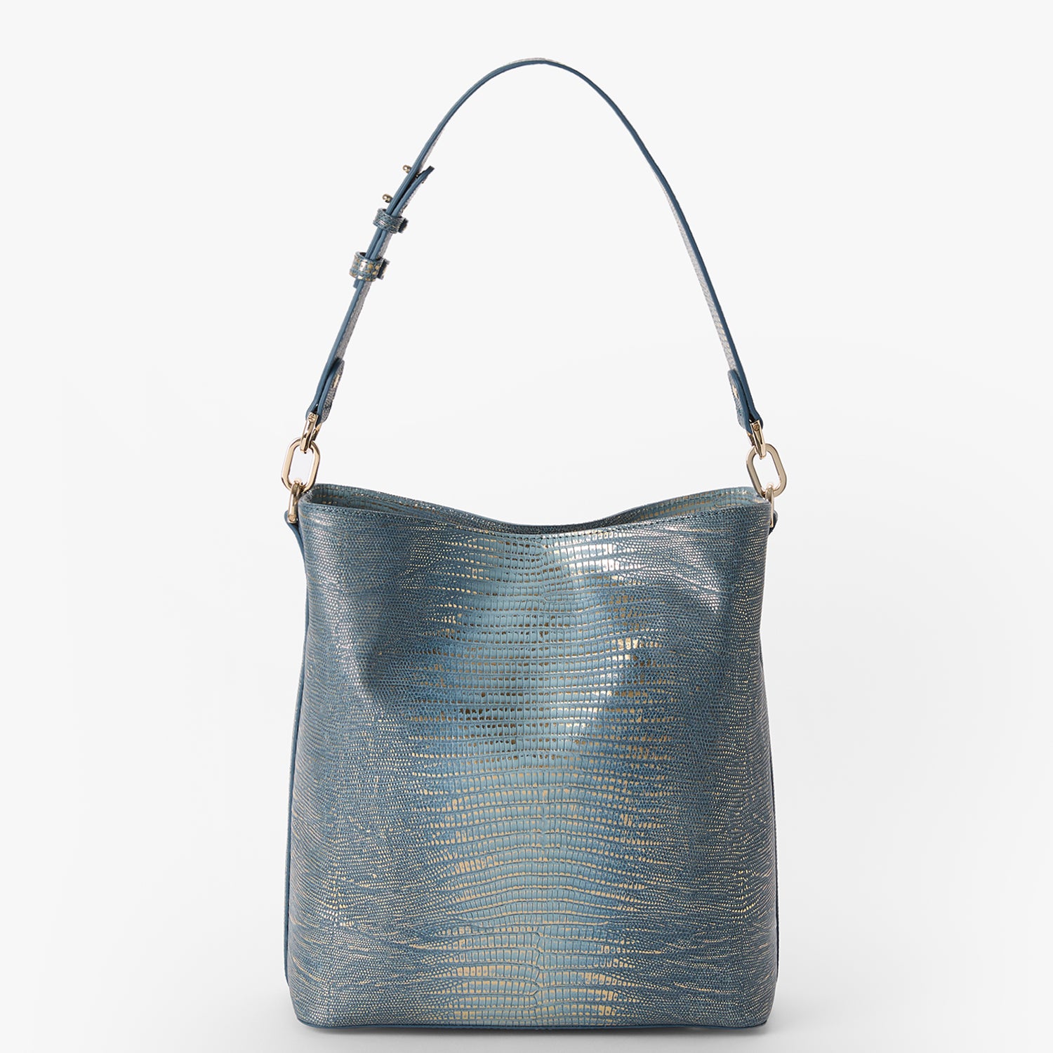 Celina Bucket Bag | Moonlit Blue Ballad | BRAHMIN