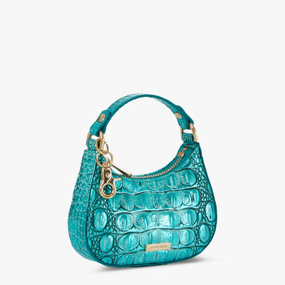 Aqua Potion Melbourne Lollie Wristlet Side View 
