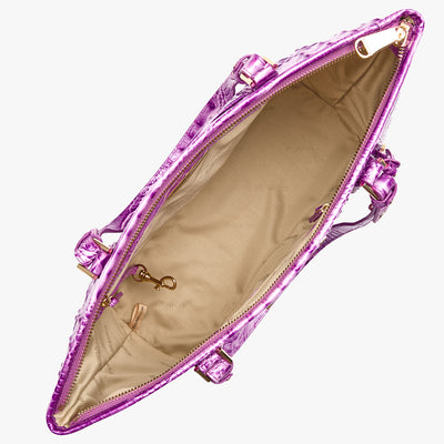 Lilac Essence Melbourne Medium Asher Tote Open Top View 
