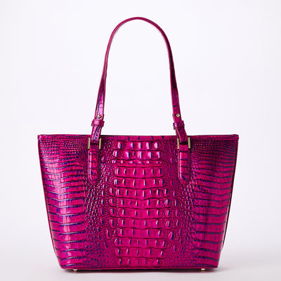 Voltage Violet Melbourne Medium Asher Tote Back View 
