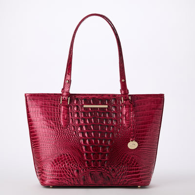 Merlot Ombre Melbourne Medium Asher Tote Front View 