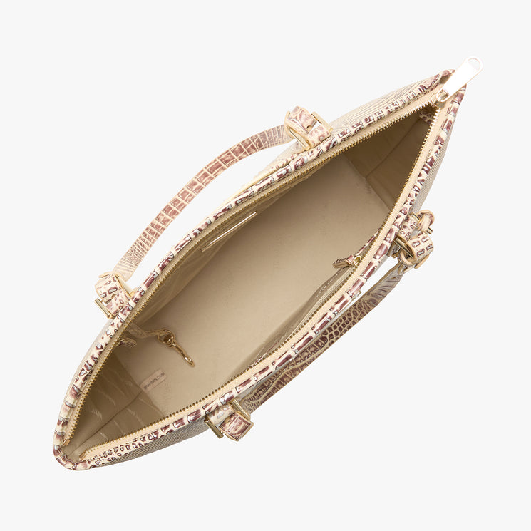 Ginger Ombre Melbourne Medium Asher Tote Open Top View