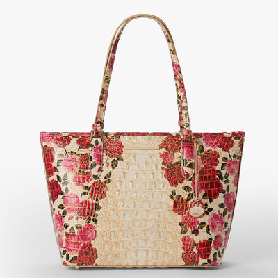 Romantic Roses Ombre Melbourne Medium Asher Tote Front View