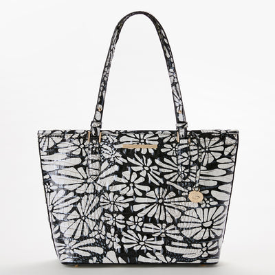 Daisy Batik Melbourne Medium Asher Tote Front View 

