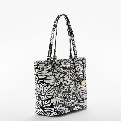 Daisy Batik Melbourne Medium Asher Tote Side View 
