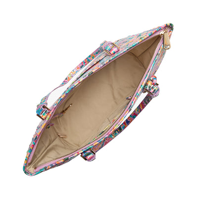 Rainbow Reef Melbourne DI Medium Asher Tote Open Top View