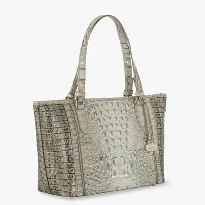 Fairest Grey Breakwater Medium Asher Tote Side View 