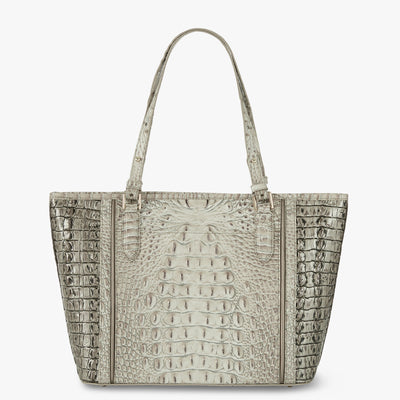 Fairest Grey Breakwater Medium Asher Tote Back View 
