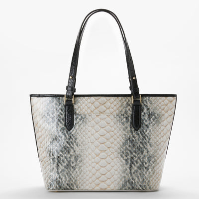 Black Rockaway Medium Asher Tote Back View 
