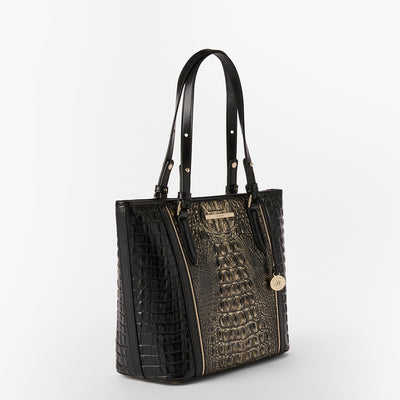 Onyx Sarastro Medium Asher Tote Side View 