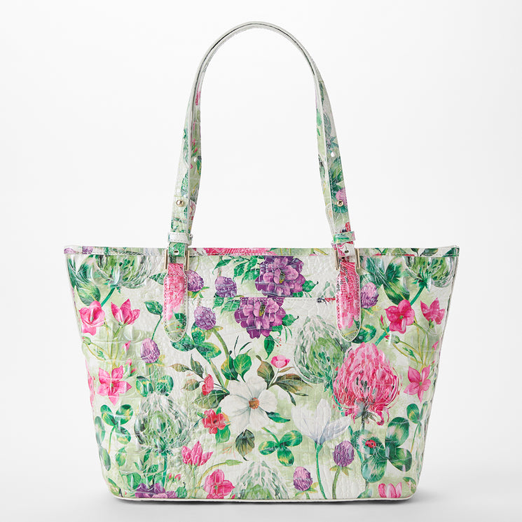Multi Meadows Medium Asher Tote Back View