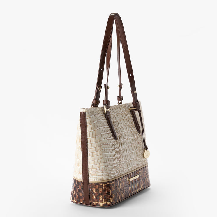Multi Banyan	Medium Asher Tote Side View
