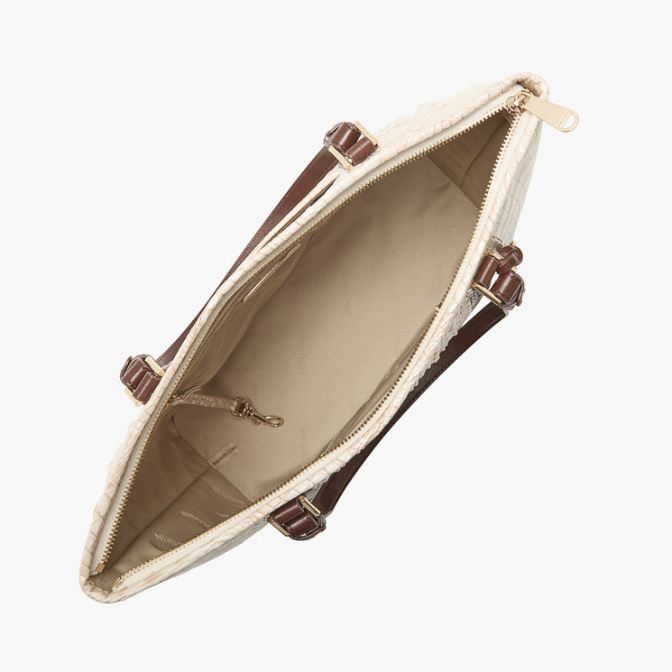 Multi Banyan	Medium Asher Tote Open Top View