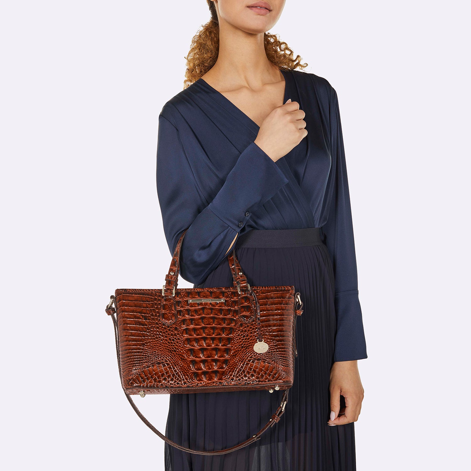 brahmin pecan melbourne collection mini dartmouth backpack Mini Asher