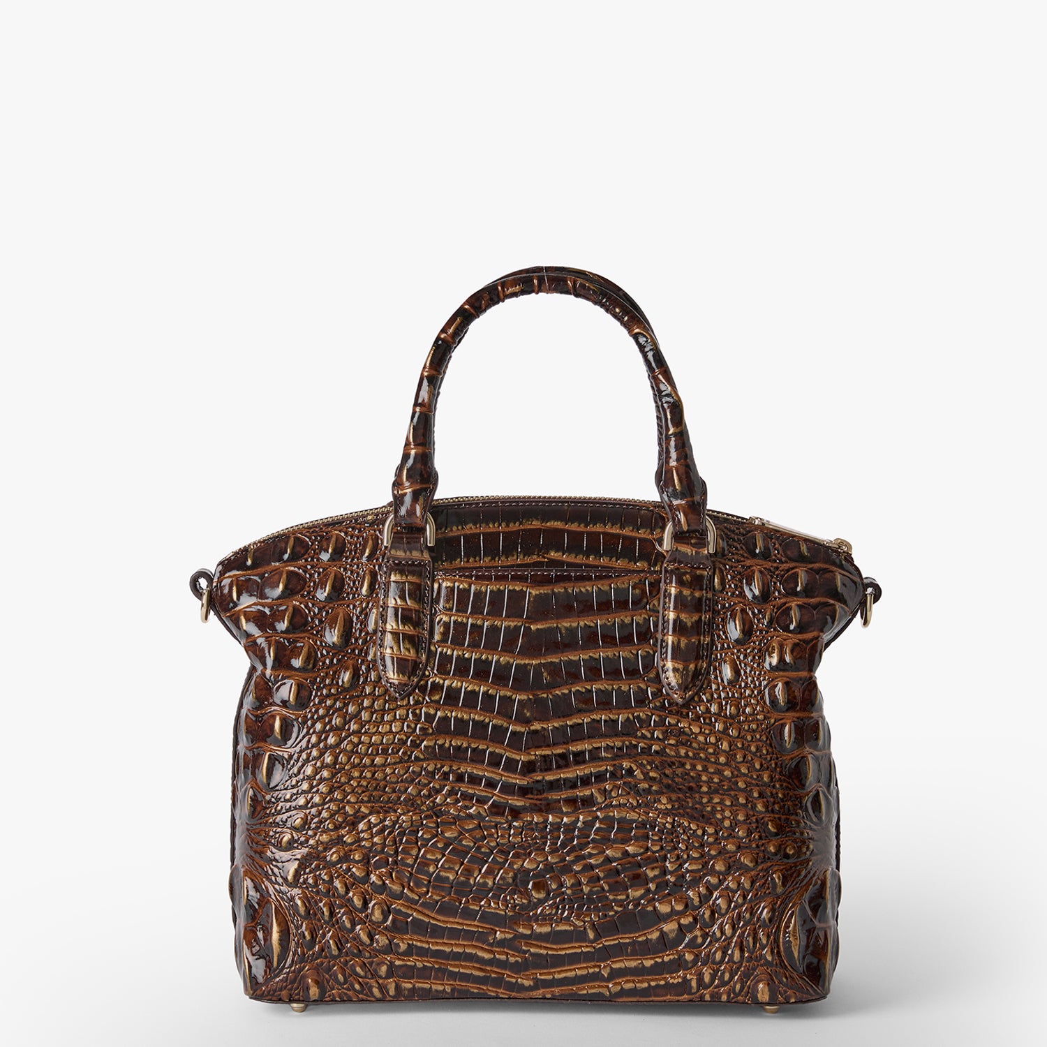 Duxbury Satchel | Chocolate Melbourne | BRAHMIN