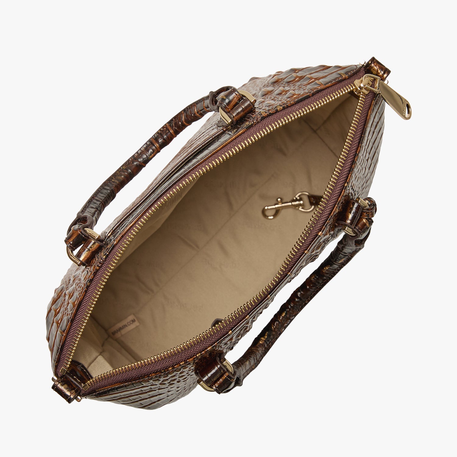 Duxbury Satchel | Chocolate Melbourne | BRAHMIN