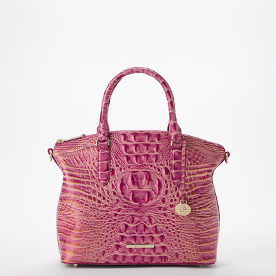 Rouge Blush Melbourne Duxbury Satchel Front View 