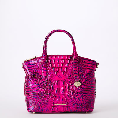 Voltage Violet Melbourne Duxbury Satchel Front View 
