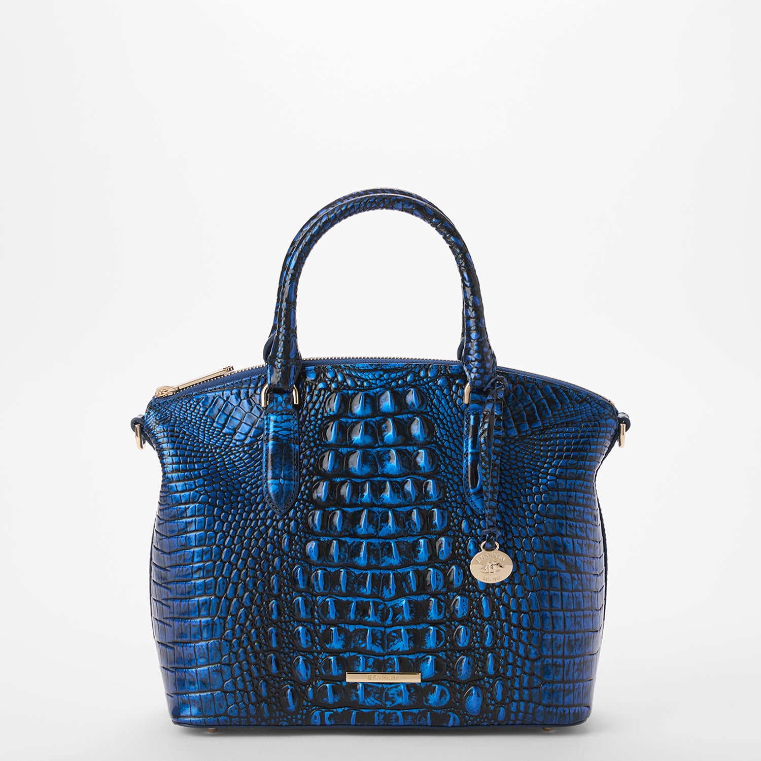 Duxbury Satchel | Enchanted Blue Melbourne | BRAHMIN