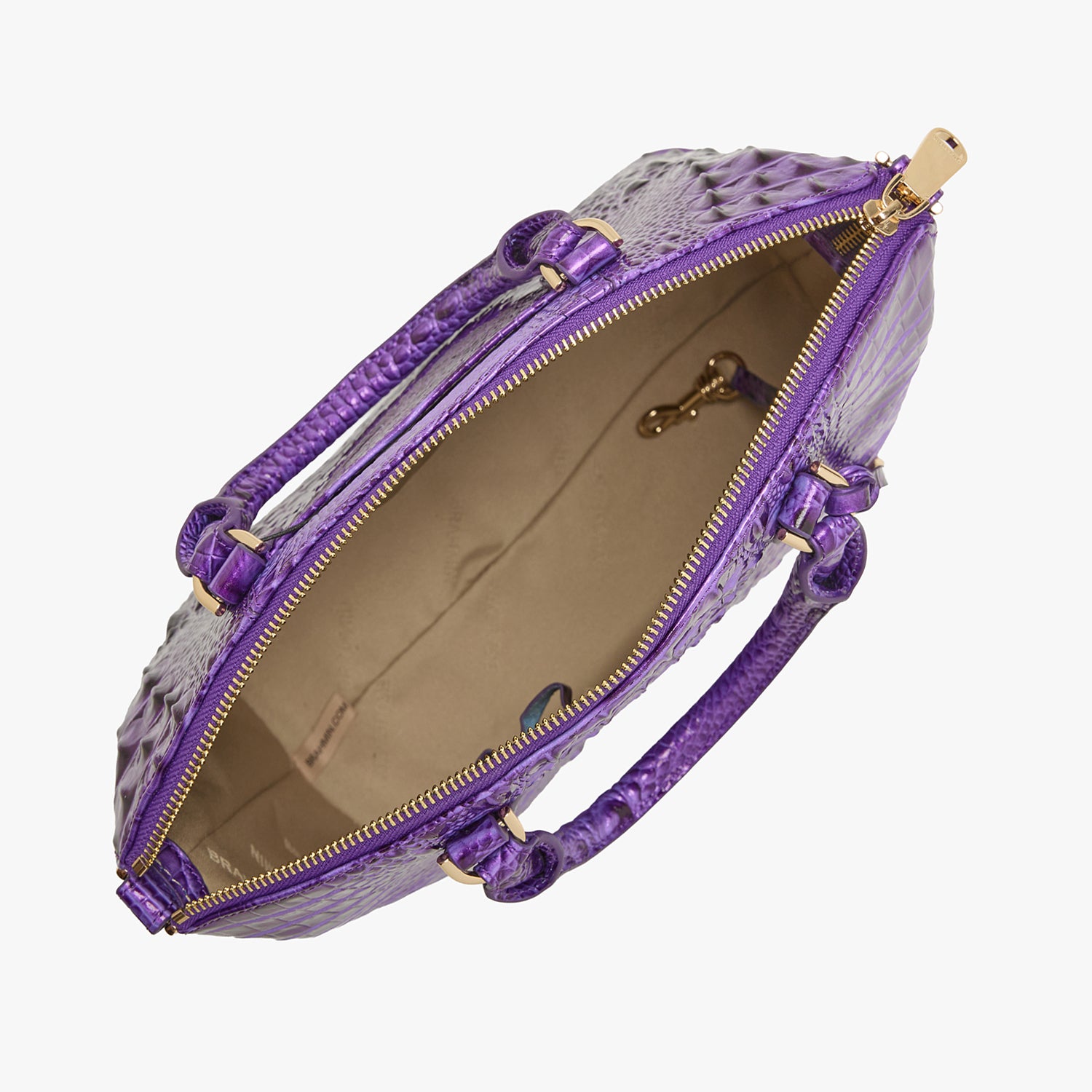 Duxbury Satchel | Cosmic Purple Melbourne | BRAHMIN