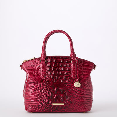 Merlot Ombre Melbourne Duxbury Satchel Front View 
