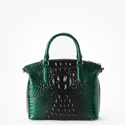 Evergreen Ombre Melbourne Duxbury Satchel Back View 
