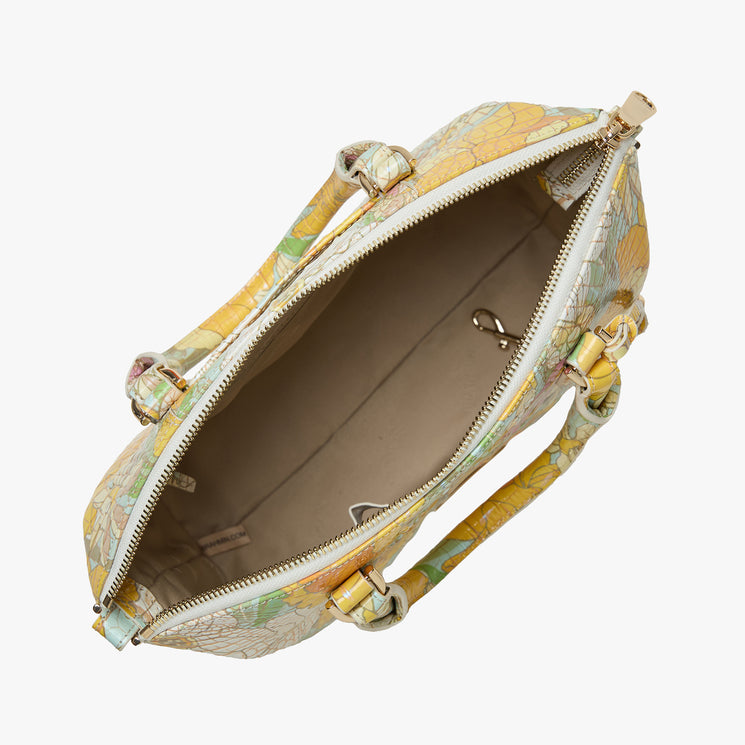 Daffodil Melbourne Duxbury Satchel Open Top View