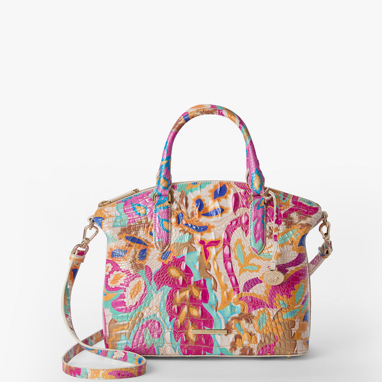 Wanderlight Melbourne Duxbury Satchel Front View With Strap