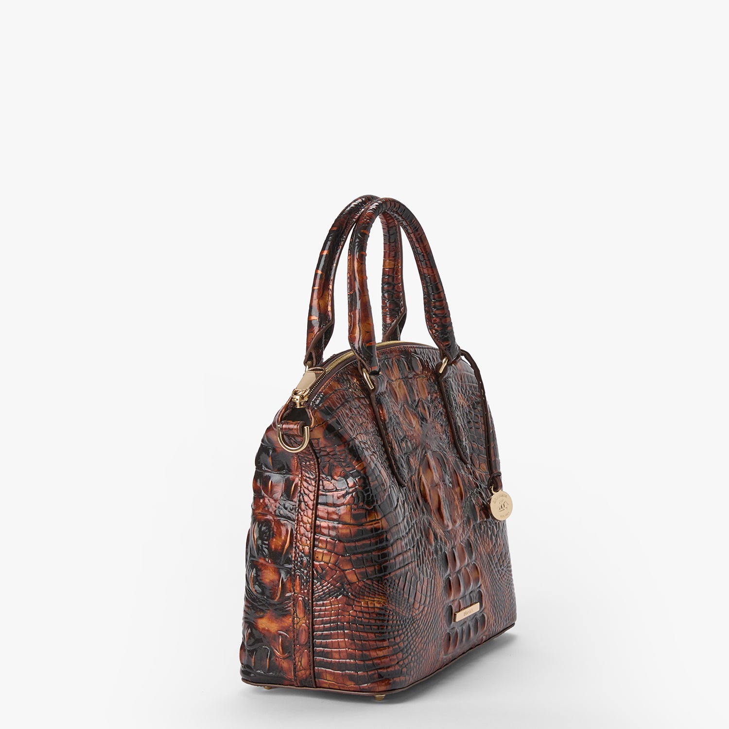 Duxbury Satchel | Tortoiseshell Melbourne | BRAHMIN