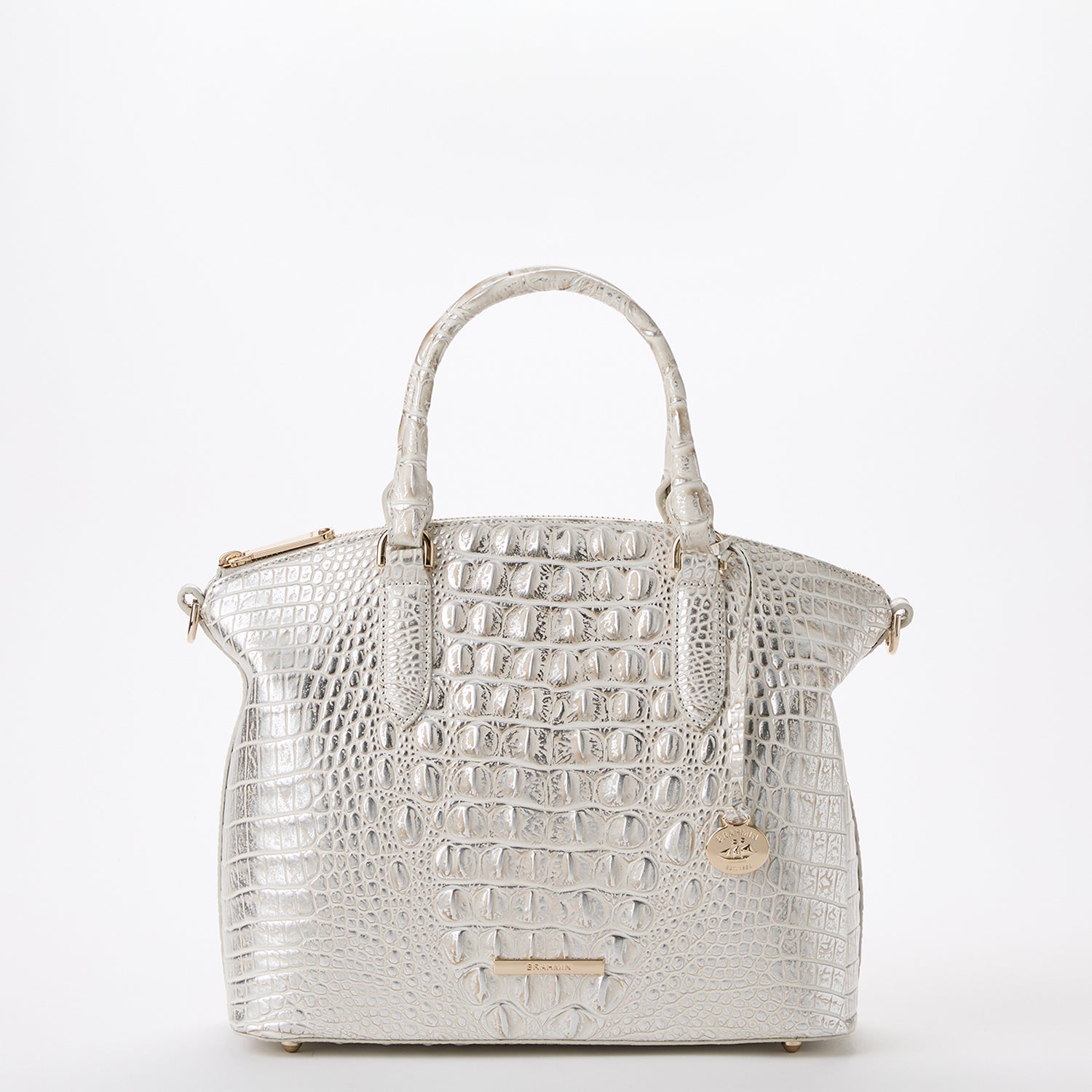 Brahmin blue and white purse online