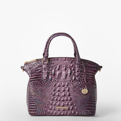 Passion Purple Melbourne Duxbury Satchel Front View 