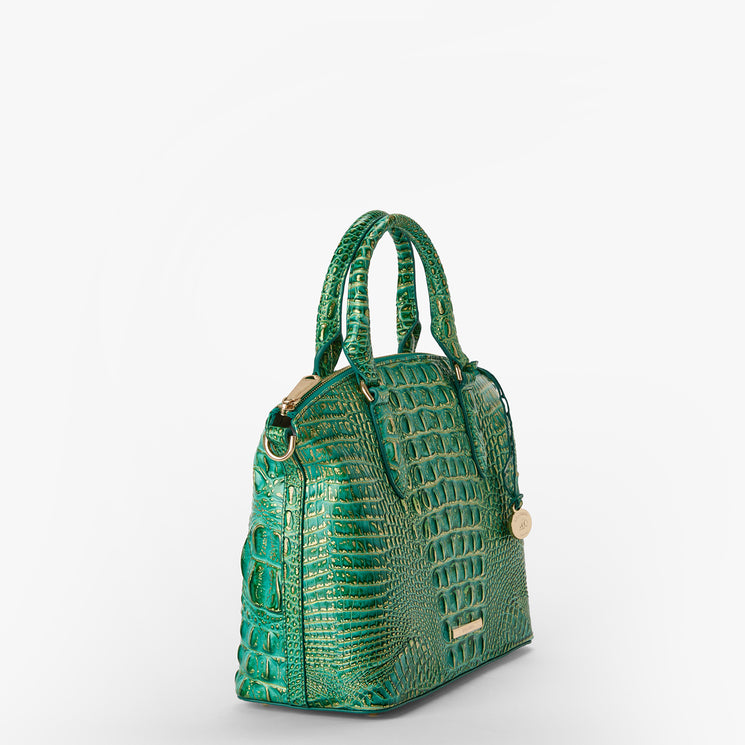 Jungle Jewel Melbourne Duxbury Satchel Side View