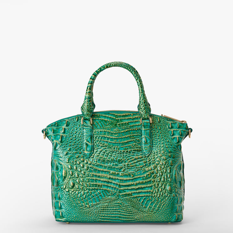 Jungle Jewel Melbourne Duxbury Satchel Back View