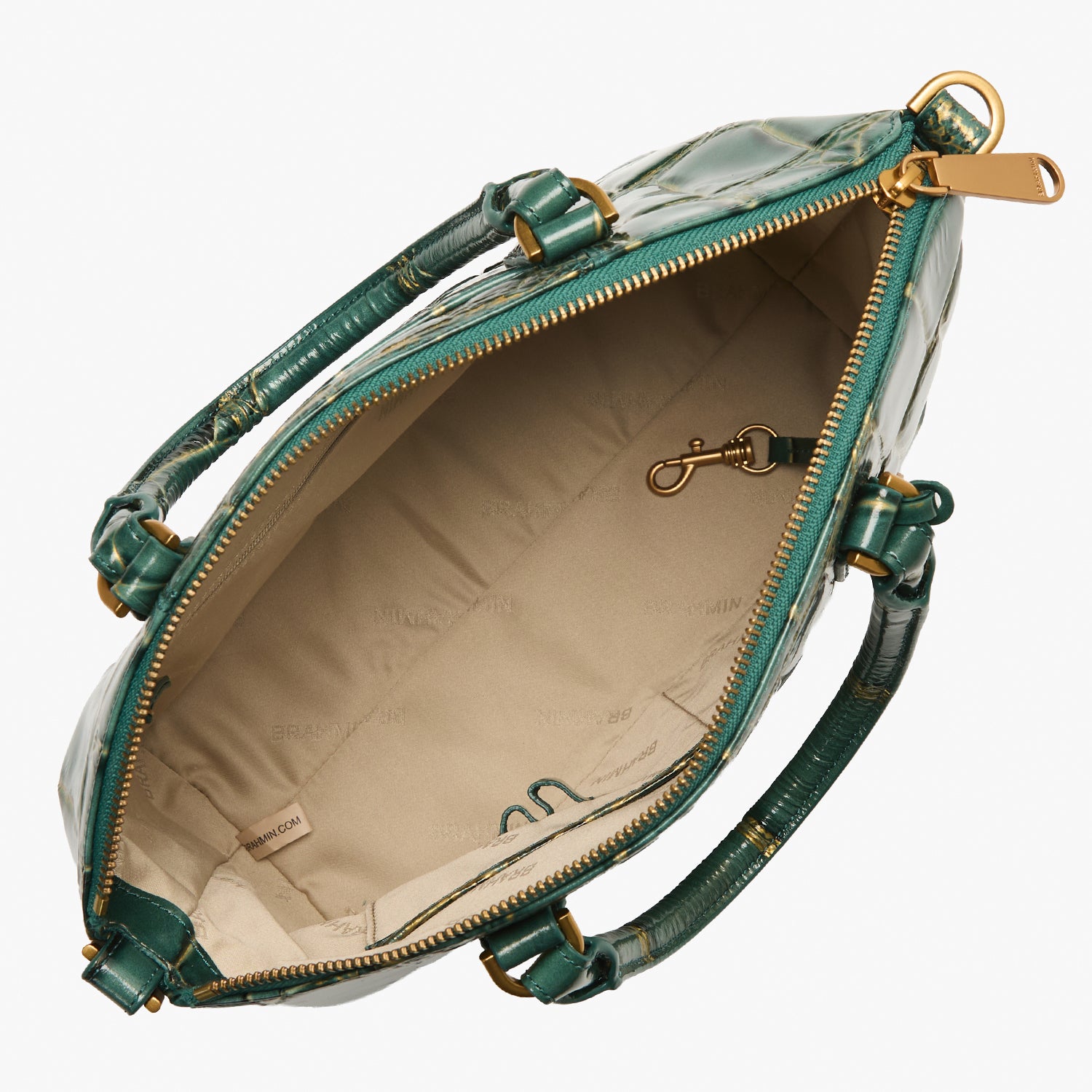 Duxbury Satchel | Mystic Green Nerina | BRAHMIN