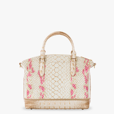 Apricot Rose Valentia Duxbury Satchel Back View 
