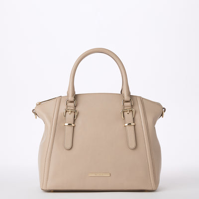 Brindle Moonstone Duxbury Satchel Front View 