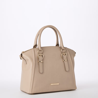 Brindle Moonstone Duxbury Satchel Side View 