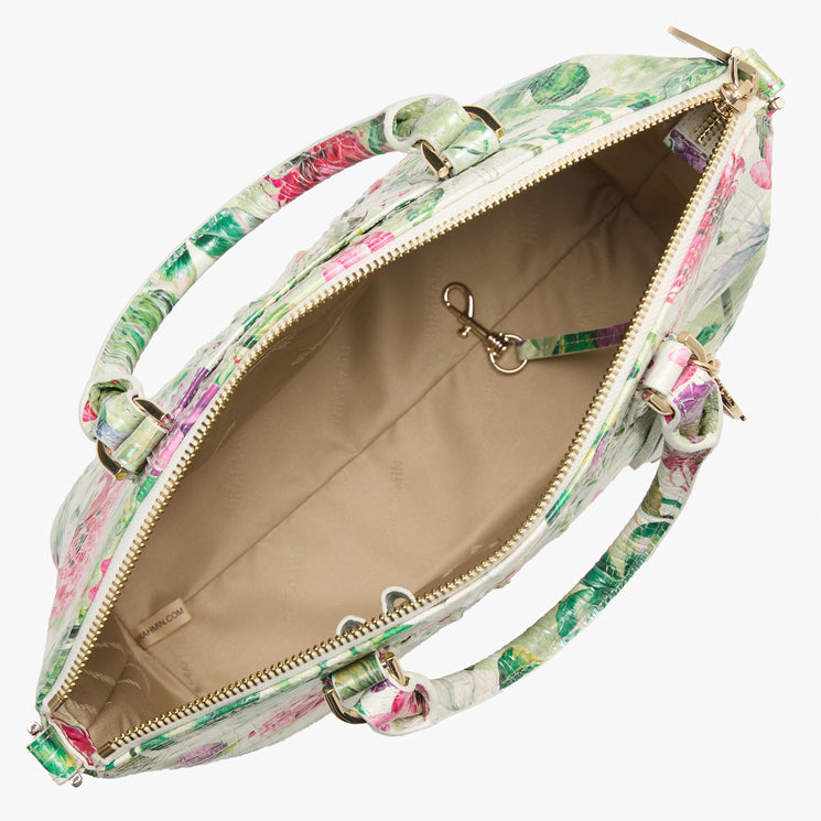 Multi Meadows Duxbury Satchel Open Top View
