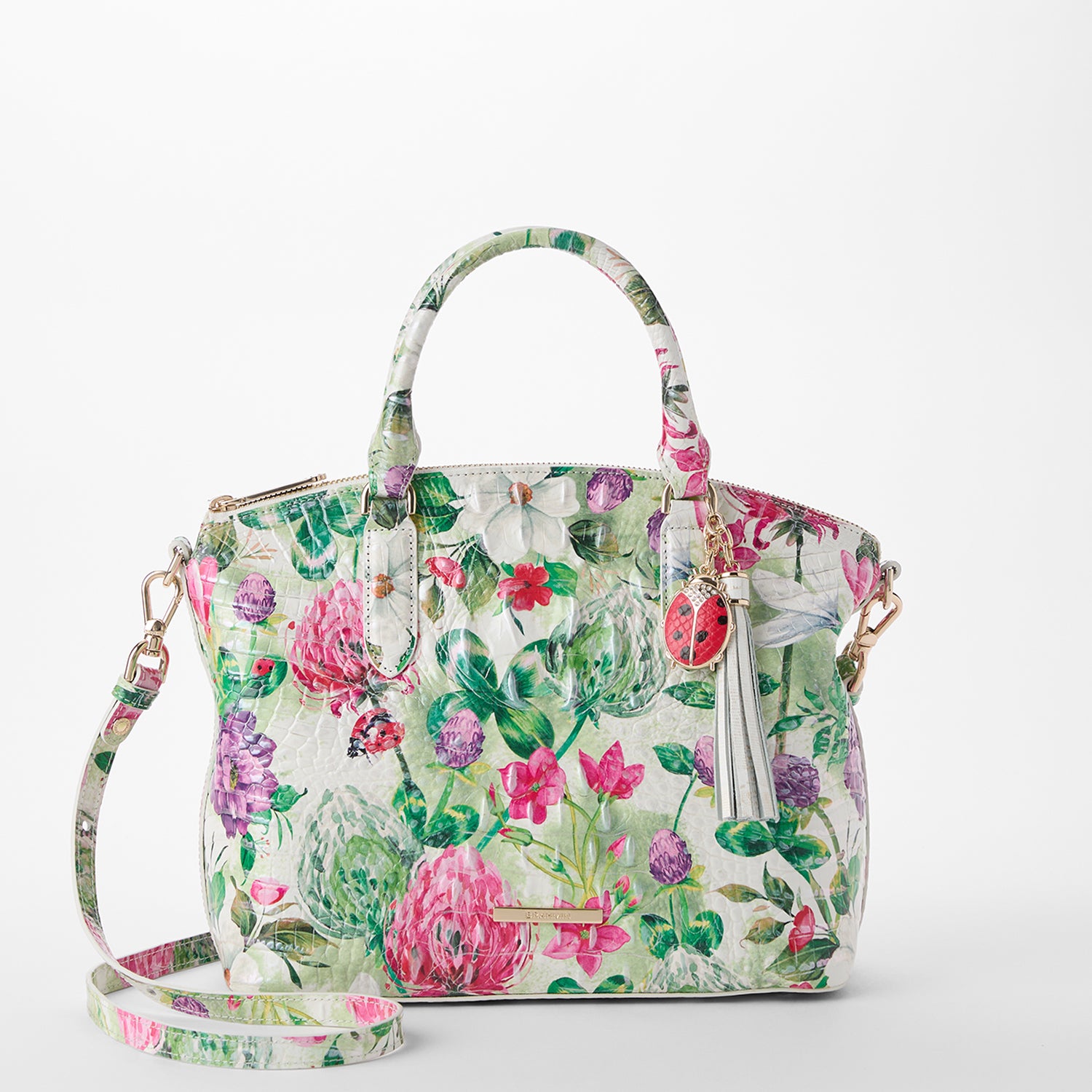Duxbury Satchel | Multi Meadows | BRAHMIN
