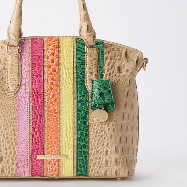 Sandstorm Wavelength Duxbury Satchel Close Up View