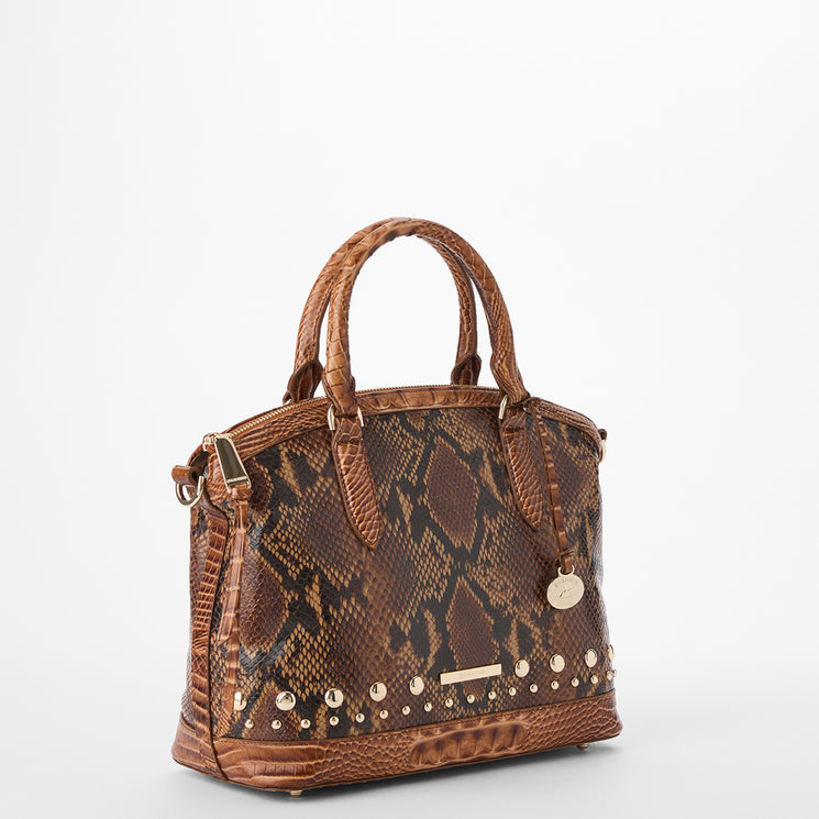Cinnamon Anuket	Duxbury Satchel Side View