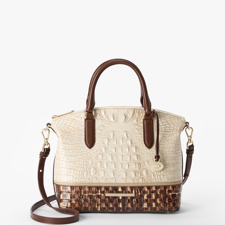 Multi Banyan	Duxbury Satchel Front View With Strap