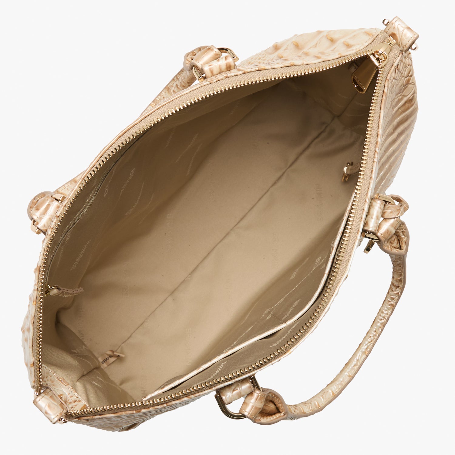 Large Duxbury Leather Satchel | Contour Melbourne | BRAHMIN