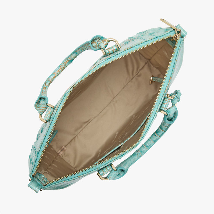 Waterfall Melbourne Large Duxbury Satchel Open Top View