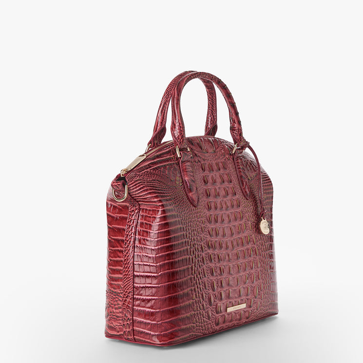 Large Duxbury Satchel Side View 