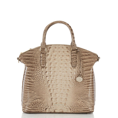 Sesame Ombre Melbourne Large Duxbury Satchel Front View 
