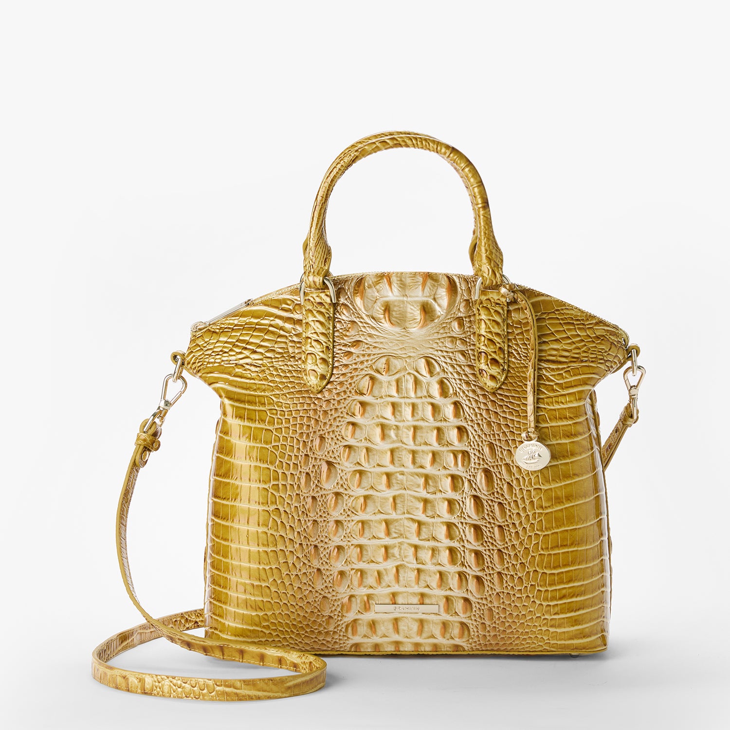 Brahmin hotsell Asher Gold Rousseau purse