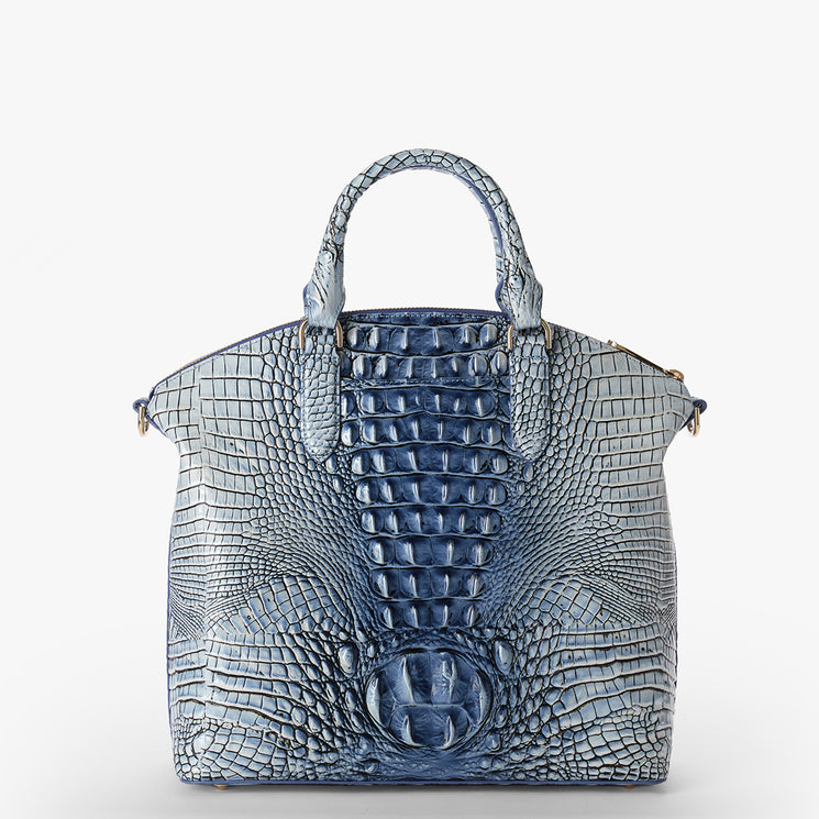 Bellbottom Blue Ombre Melbourne	Large Duxbury Satchel Back View 