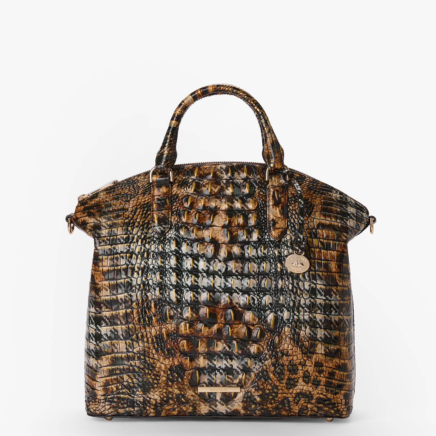 Brahmin Large Duxbury Satchel Untamed Melbourne