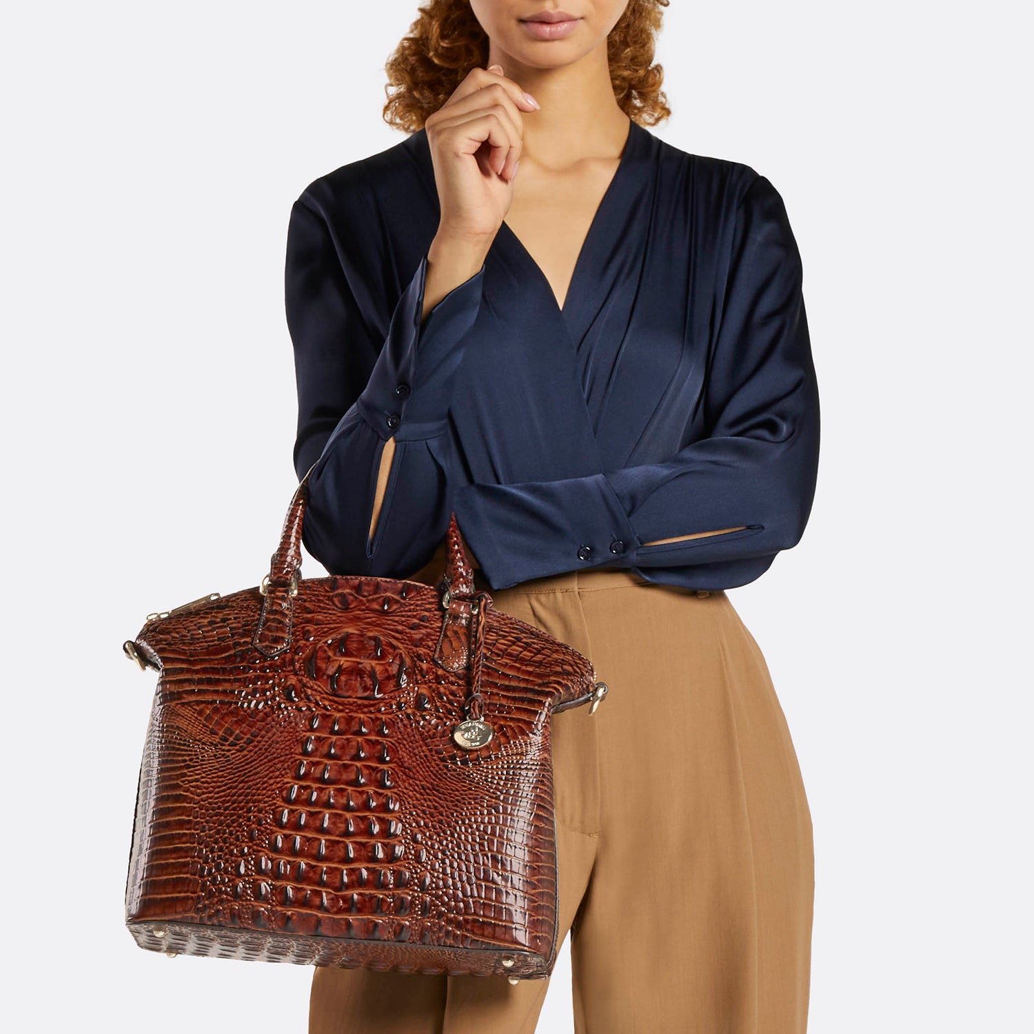 Brahmin top satchel